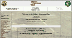 Desktop Screenshot of mohavesportsmanclub.com